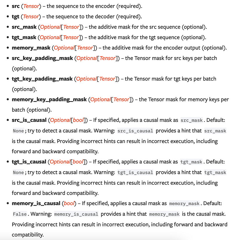 source : Pytorch docs